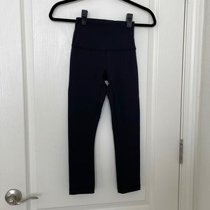 lululemon wunder under crop 22"